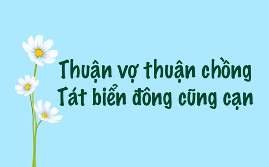 5 bí quyết vợ chồng luôn hoà thuận