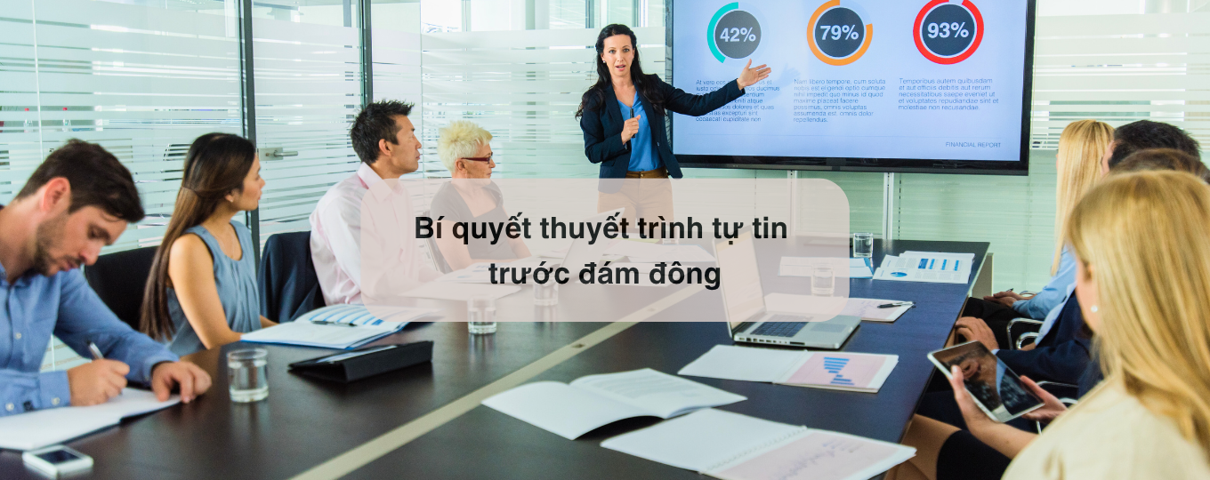 thuyết trình trước đám đông